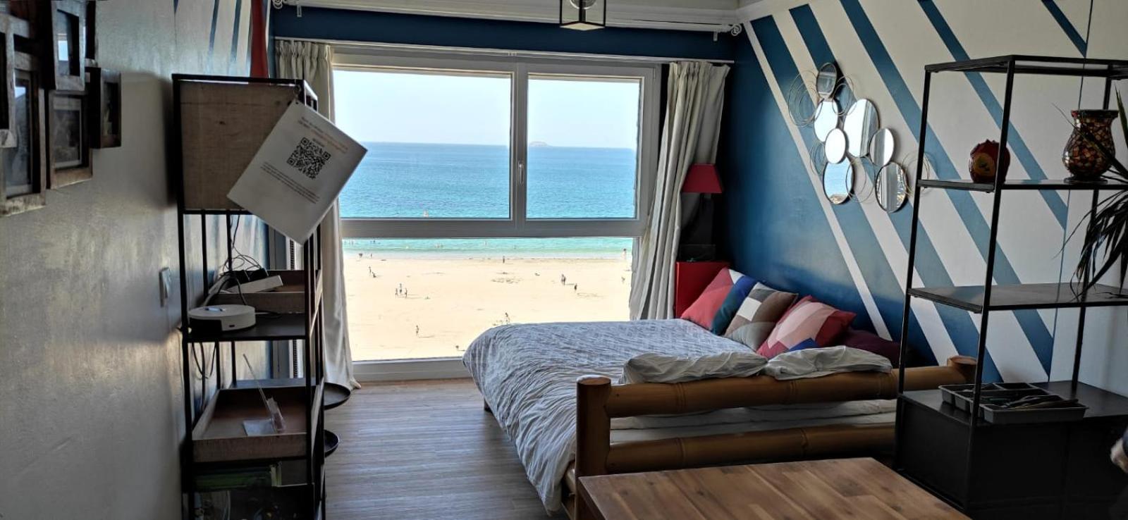 Appart N°22, Vue Mer, Plage Perros-Guirec Esterno foto