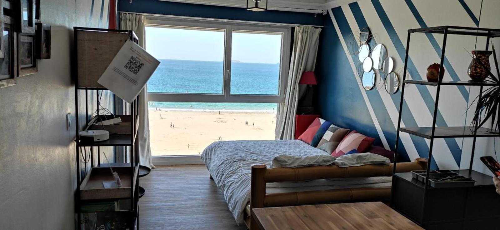 Appart N°22, Vue Mer, Plage Perros-Guirec Esterno foto